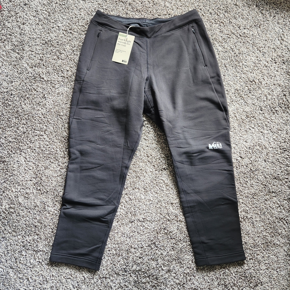 NWT REI Flash Hyperstretch Fleece Pants women's petite
